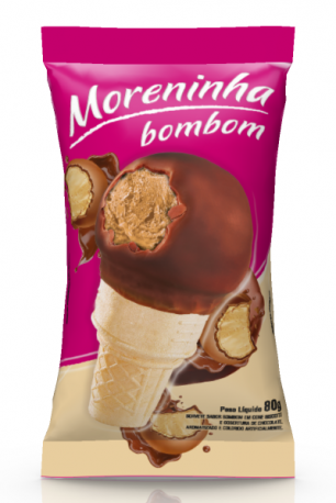 Saquinho De Sorvete Moreninha 250g Flocos C/175unidades